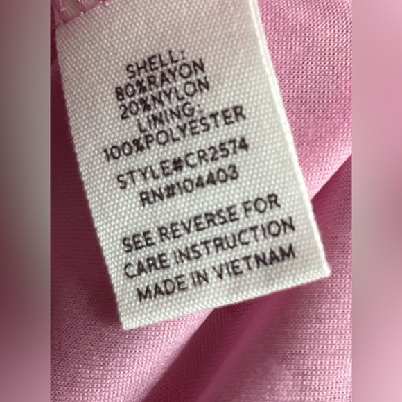 Blu pepper Pink Front Bow Sweetheart Neckline Midi Dress size L NWT - Picture 9 of 15